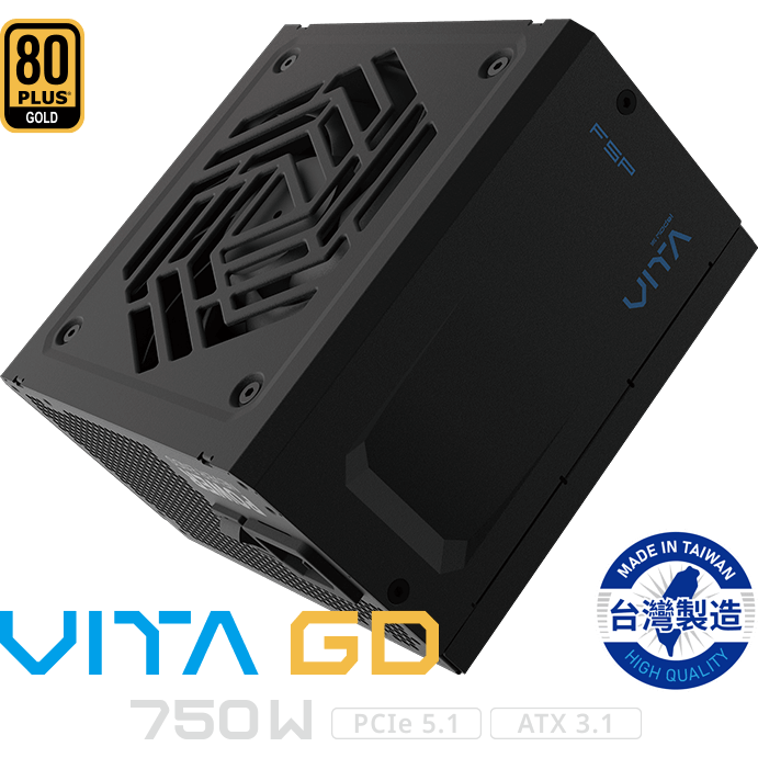 [含稅開發票] FSP全漢 VITA GD 650W 750W 850W ATX3.1 金牌/直出線/電源供應器-細節圖2