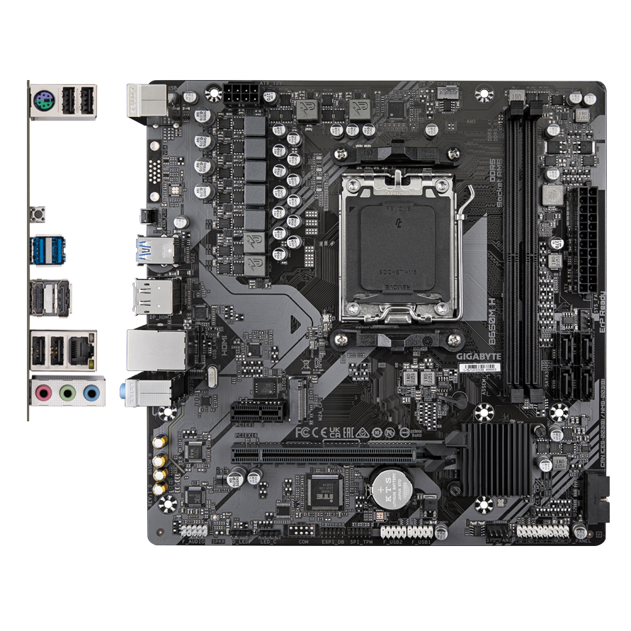 [含稅開發票] GIGABYTE 技嘉 B650M H M-ATX (支援5V ARGB) AM5/主機板/DDR5-細節圖2