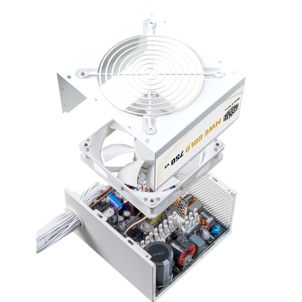 [含稅開發票] CoolerMaster酷碼 MWE GOLD 750W V3 白 ATX3.1 直出 金牌/電源供應器-細節圖3