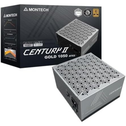 [含稅開發票] Montech君主 CENTURY II 850W 1050W 1200W ATX3.1 金牌全模電源-細節圖2
