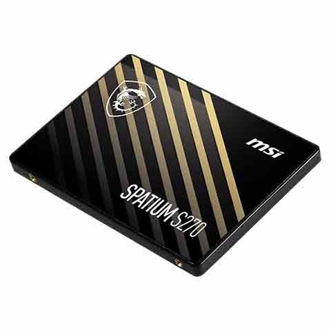 [含稅開發票] 全新 MSI微星 SPATIUM S270 480GB/ SATA 2.5 SSD 固態硬碟-細節圖2