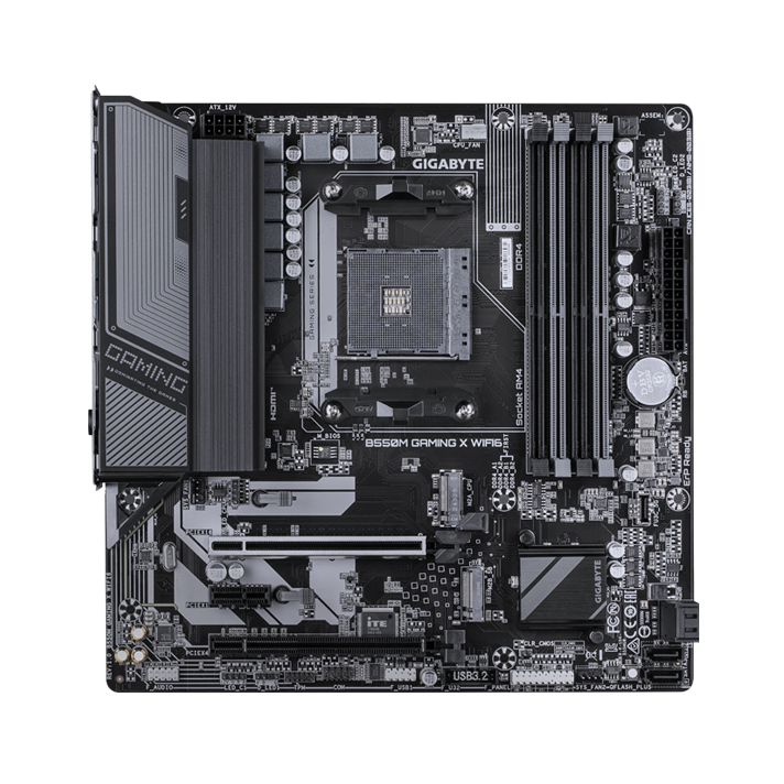 [含稅開發票]GIGABYTE 技嘉 B550M GAMING X WIFI6  DDR4/M-ATX/AM4/主機板-細節圖4