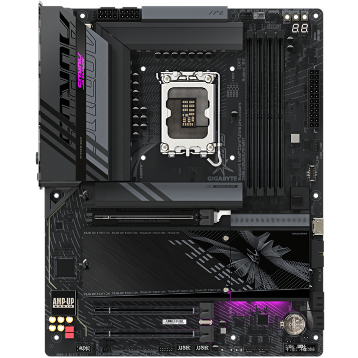 [含稅開發票] GIGABYTE技嘉 Z890 AORUS ELITE WIFI7 ATX/1851腳位/DDR5-細節圖3