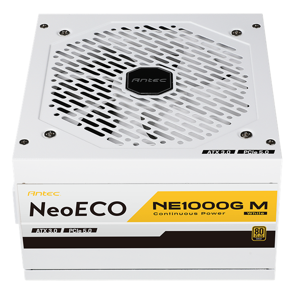 [含稅開發票] Antec安鈦克 NE1000G M ATX3.0 1000W 白色 金牌全模組/PCIe5.0/十年保-細節圖2
