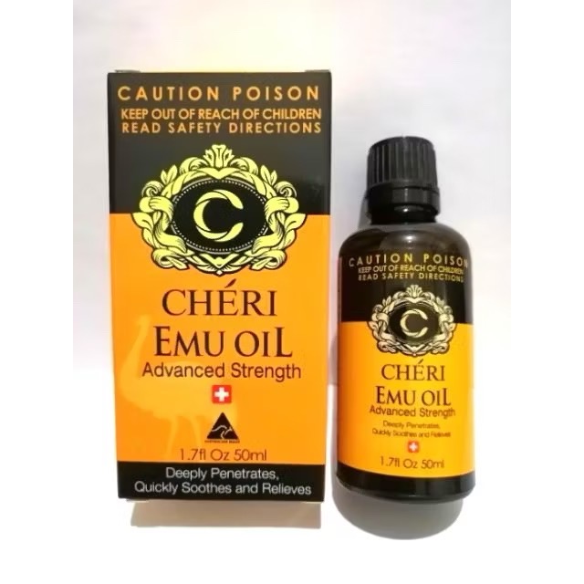 🌟《日常版》🇦🇺澳洲Cheri鴯鶓油按摩油Emu oil 50ml-細節圖3
