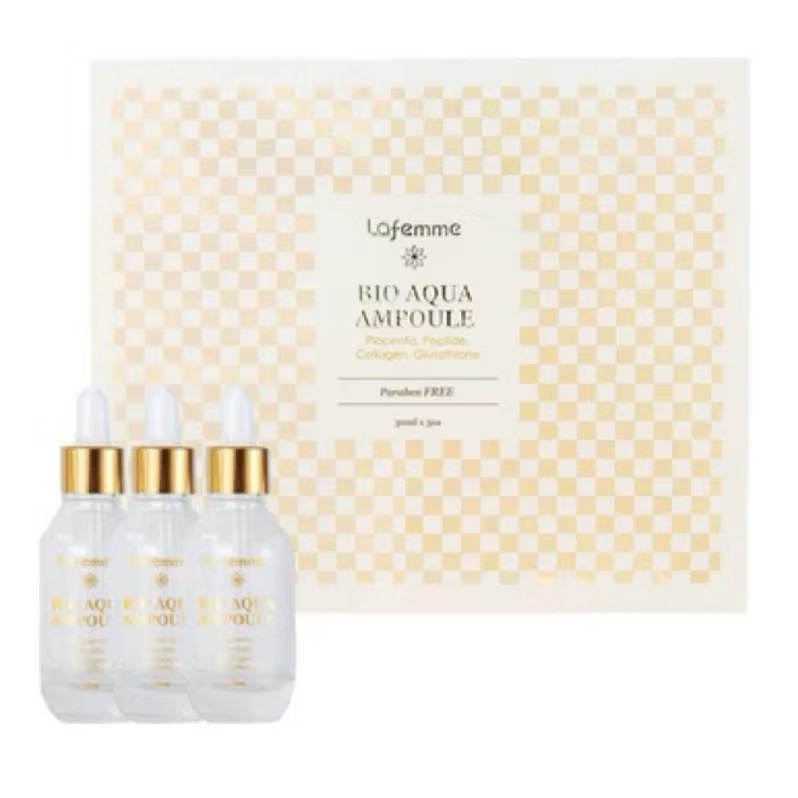 新鮮貨 🌟澳洲🦘Lafmme BIO AQUA AMPOULE 全效濃縮羊胎精華液 安瓶 30ml*3 瓶-細節圖2