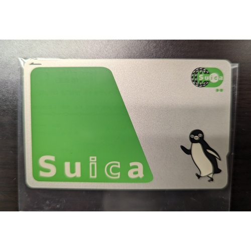 日本suica（西瓜卡）共4張，新卡無刮傷、髒污，含卡片押金500日元內無餘額，可正常使用。