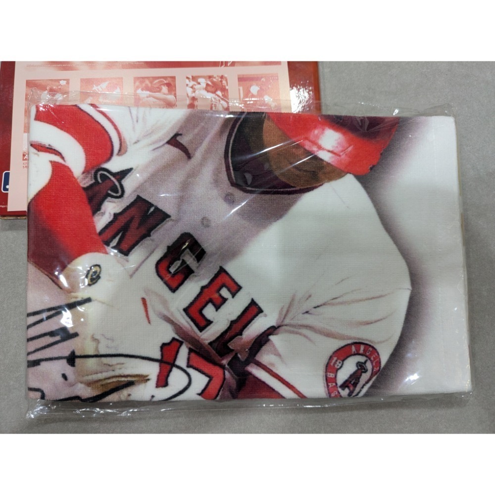 大谷翔平2021年美聯MVP紀念郵票與明信片組（全新）。-細節圖3