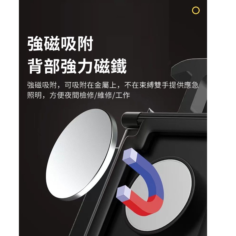 【好燈具】升級升級款鋁合金鑰匙扣燈 COB工作燈 露營燈 爆閃燈 維修燈 戶外燈 倉庫燈 手電筒 應急燈 帳篷燈-細節圖5