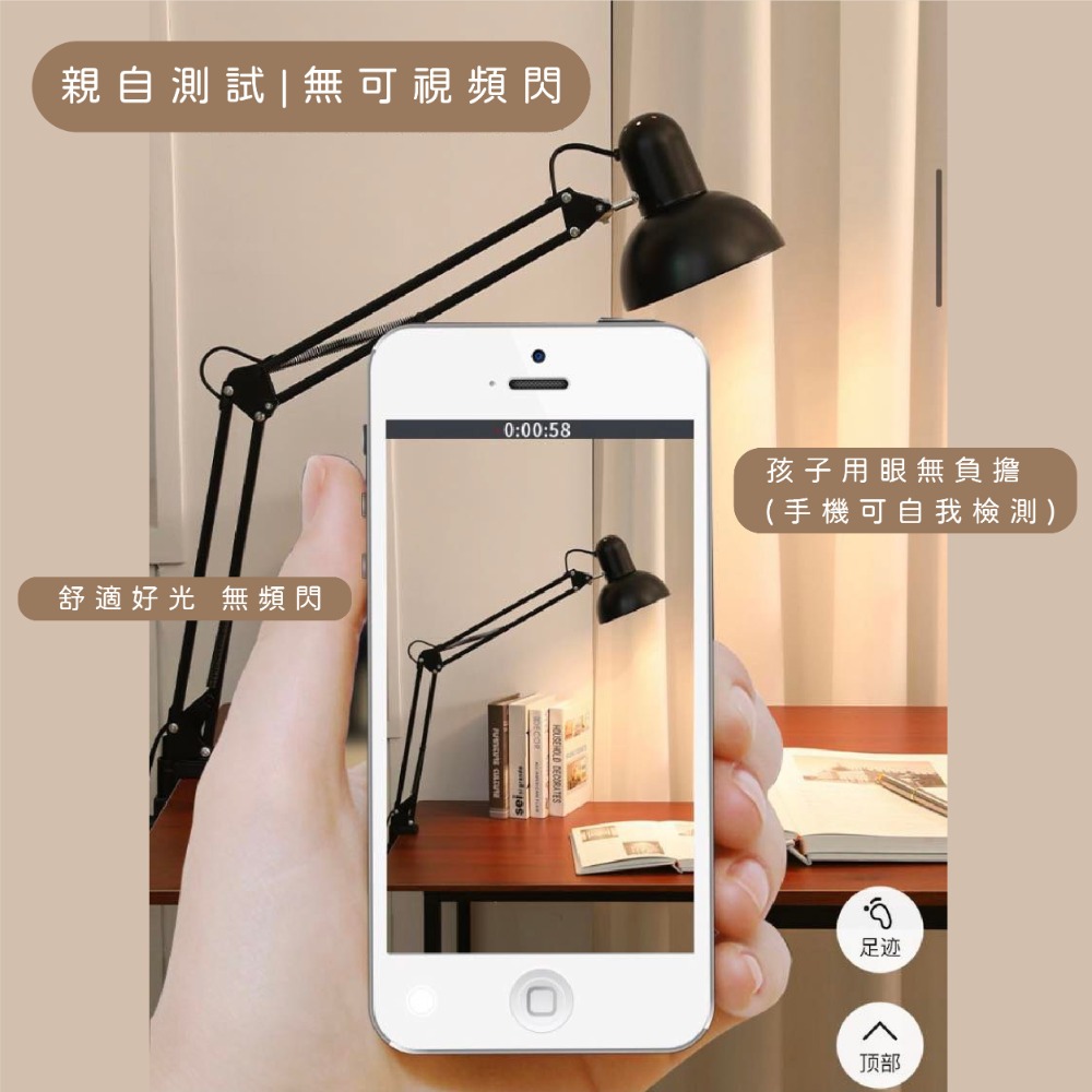 【職人照明】夾式工作燈 夾燈 檯燈 桌燈 書桌燈 台燈 臺燈 e27雙臂檯燈美甲燈LED工業風夾燈製圖燈麻將燈夾式燈-細節圖4