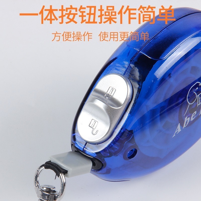 幼貓 幼犬 兔子通用 透明迷你牽引繩 一鍵式伸縮牽引繩   寵物牽引繩 中小型寵 貓咪 狗狗 寵物 玩具 生活用品-細節圖6