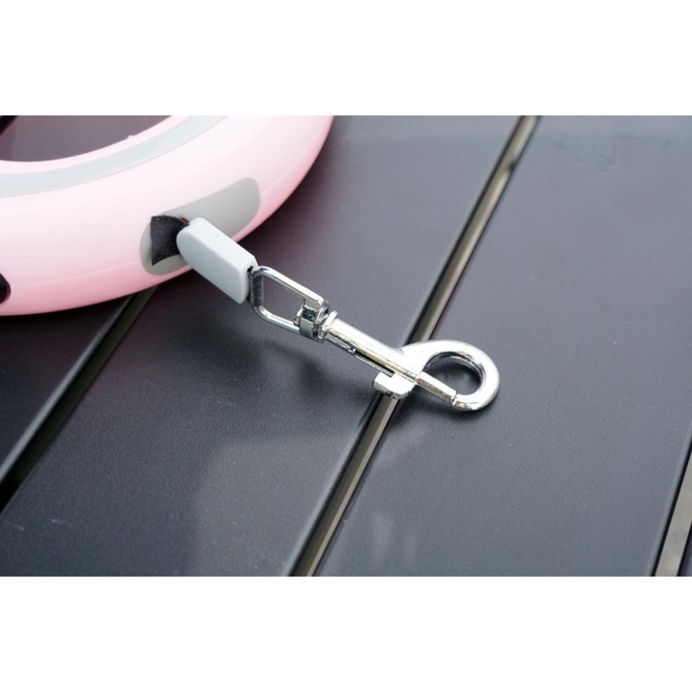 圓環型 牽引繩 遛狗繩 自動伸縮 中小型貓犬適用 雙色牽引器 貓咪 狗狗 寵物 玩具 生活用品-細節圖9