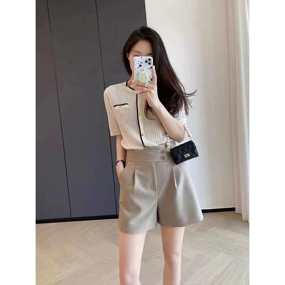 奈看服飾/ 舒服好穿百搭王!錯腰瘦瘦西裝褲 防透光 ≈三色可選-細節圖7