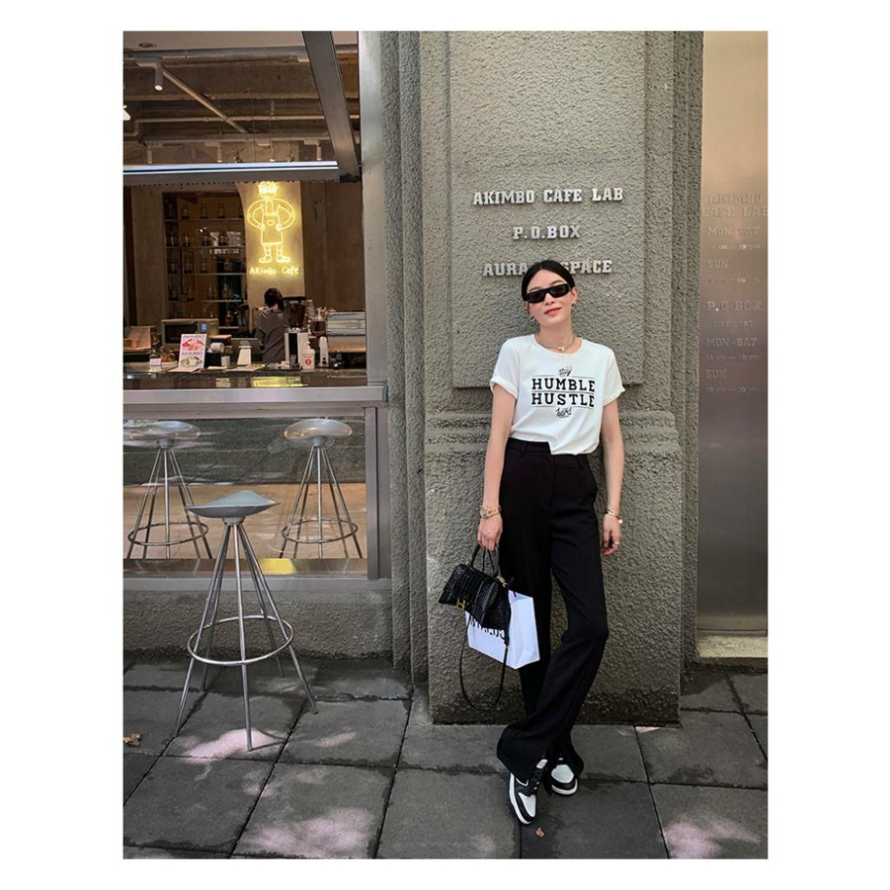 奈看服飾/ 質感超好的植絨字母美式小潮Tee設計磨毛上衣 短袖/t恤-細節圖4