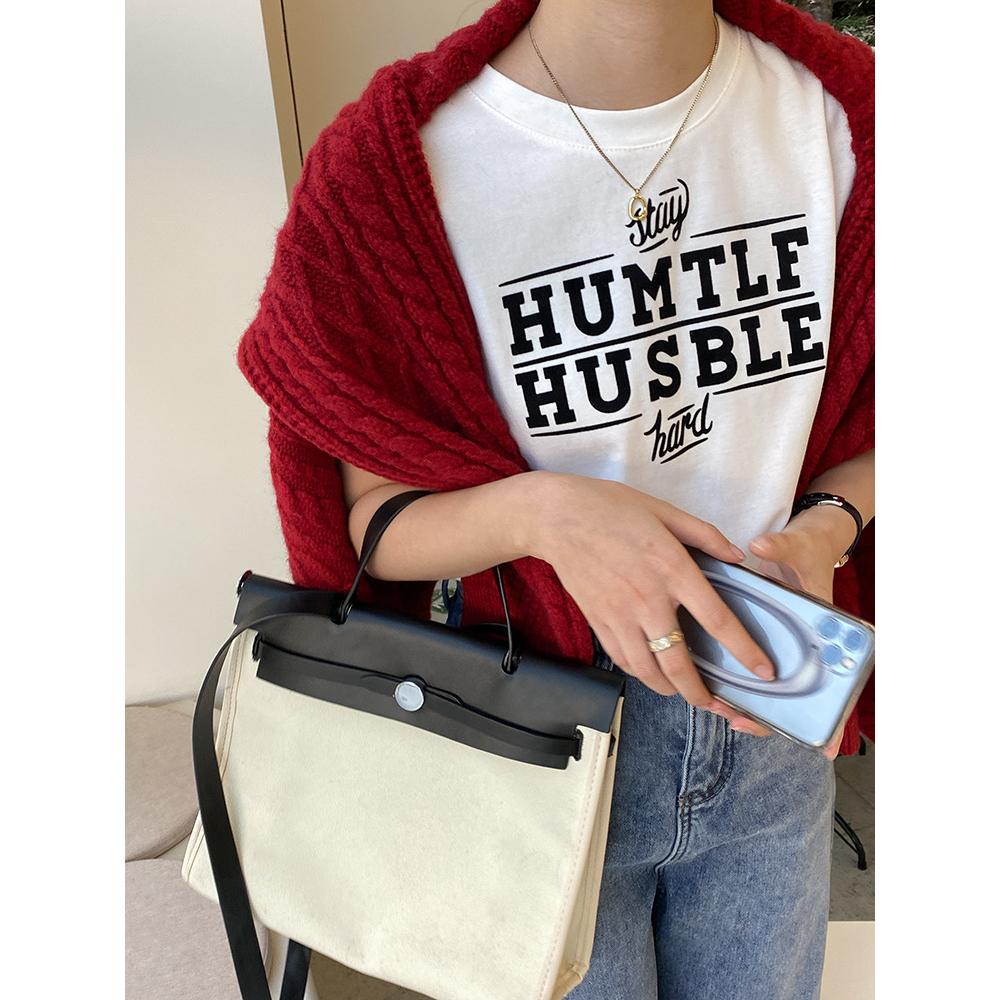 奈看服飾/ 質感超好的植絨字母美式小潮Tee設計磨毛上衣 短袖/t恤-細節圖6