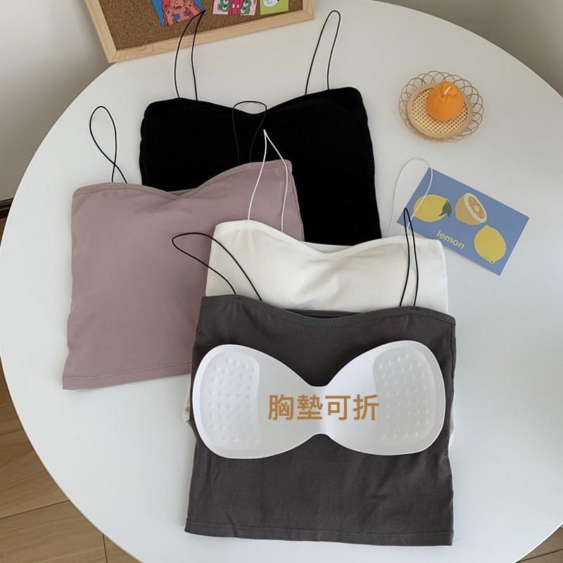 奈看新品/現貨 ~質感太好啦 ~小V領細膩螺紋棉背心 性感細肩帶美背款 單穿和內搭都好看-細節圖9