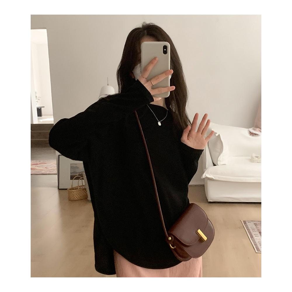 奈看服飾/新品 超適合夏天清爽薄料竹節棉T恤 多色短袖/長袖 短袖t恤 上衣-細節圖9