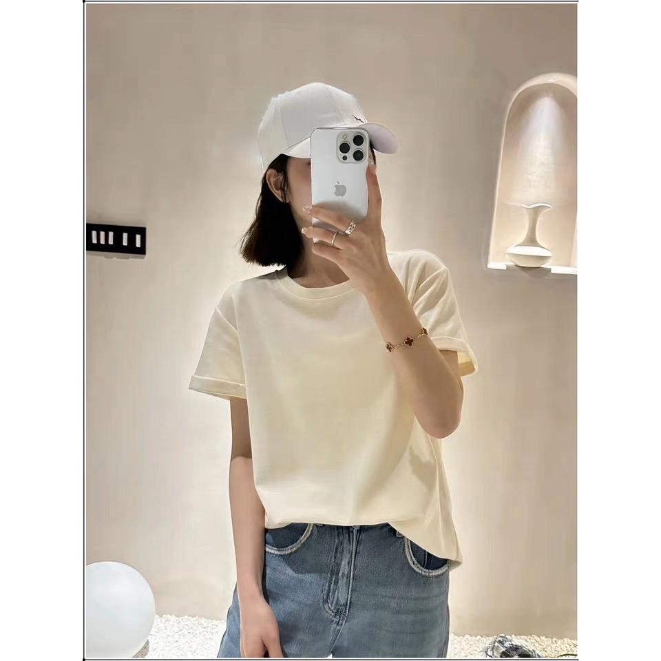 奈看服飾/韓風極簡顯白三色短袖 反折袖 棉質短袖 上衣 短袖 T恤-細節圖9