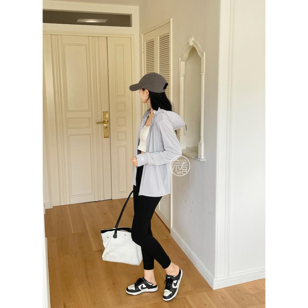 奈看服飾/現貨 抗UV有檢測UPF50+ 全面安心防曬透氣連帽外套 三色可選-細節圖8