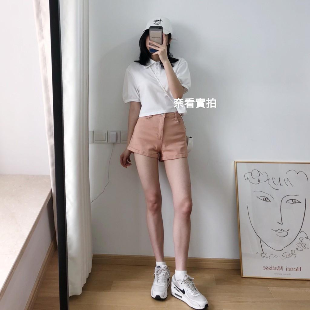 奈看服飾/灰有貨了﹣3k顯瘦感/獨特太空灰~彈力十足有在認真幫你顯瘦的A字🔥熱褲🔥-細節圖6