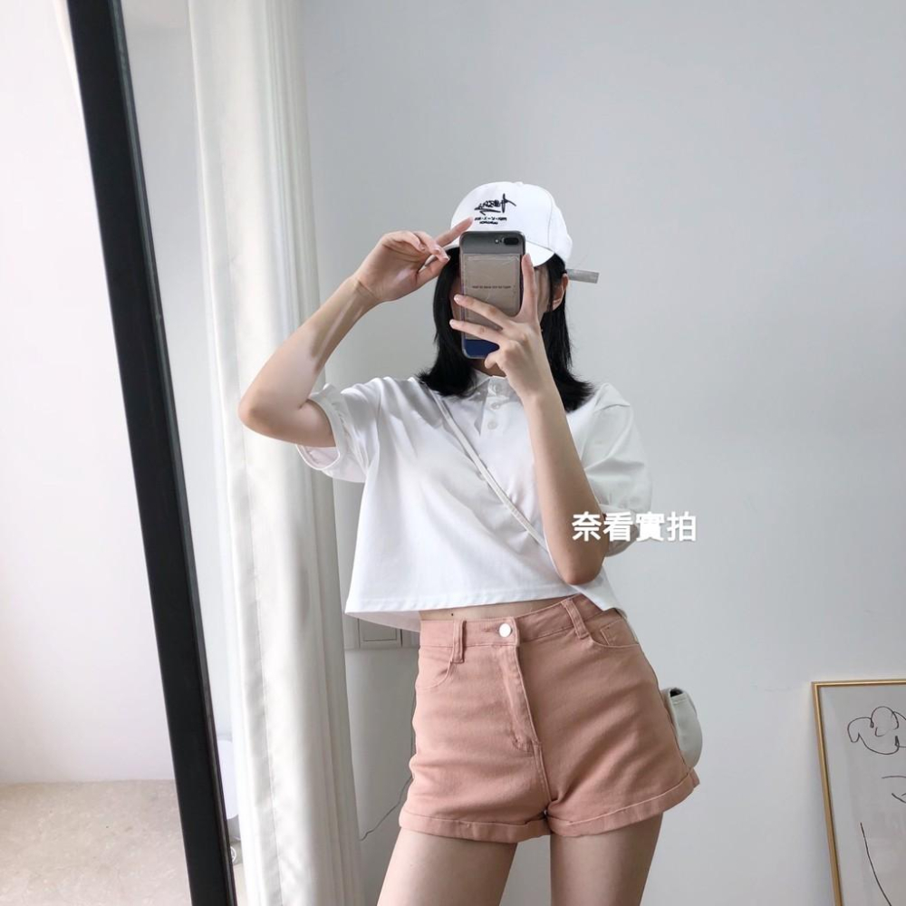 奈看服飾/灰有貨了﹣3k顯瘦感/獨特太空灰~彈力十足有在認真幫你顯瘦的A字🔥熱褲🔥-細節圖8