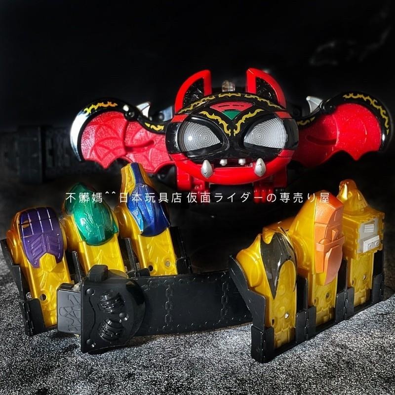 🍊不髒媽 假面騎士kiva 月騎 DX Ikusa 手環 魔皇劍 二手 哨子 吸血鬼 蝙蝠🦇 發光 杉田智和 IXA-細節圖6