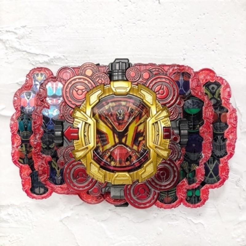 🍊不髒媽 假面騎士 時王 zi-o geiz majesty DX 救世主 劇場版 電影 外傳 紅色 崇皇 錶頭-細節圖2