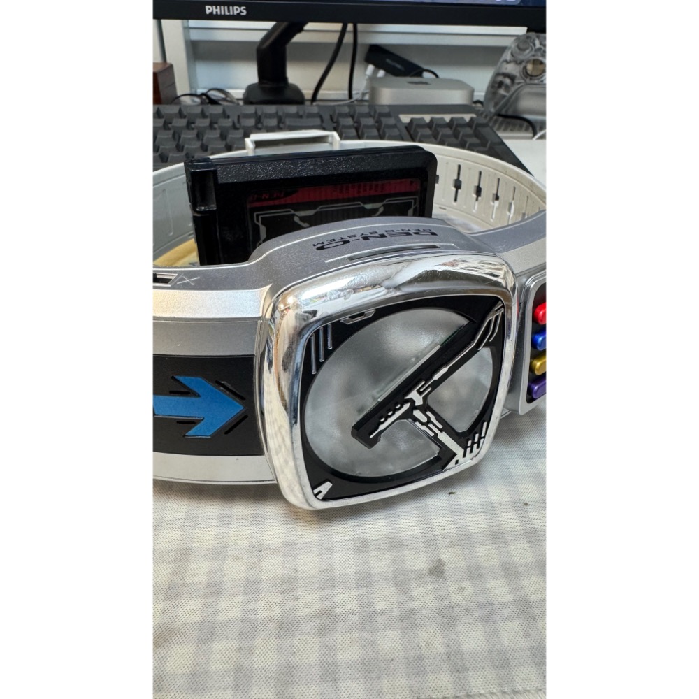 假面騎士電王腰帶，二手商品如照片狀況-細節圖2