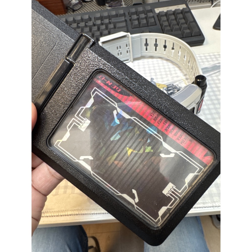 假面騎士電王腰帶，二手商品如照片狀況-細節圖4