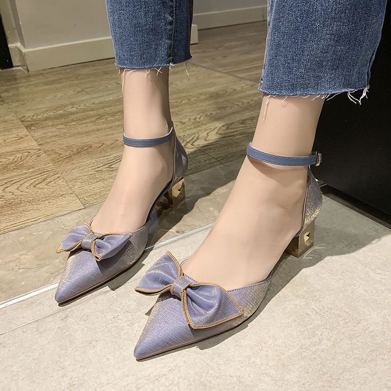 仙女風粗跟涼鞋👡-細節圖7