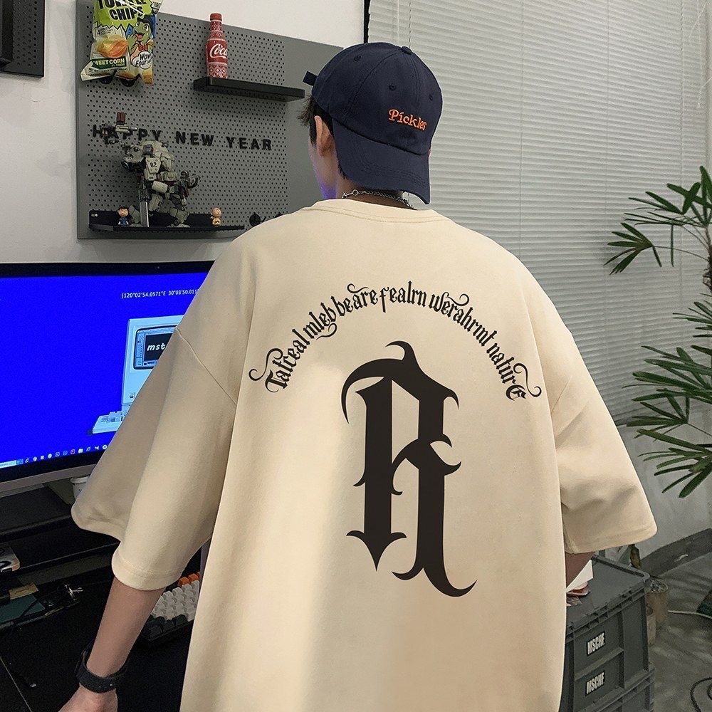 100%純棉短袖男女T-細節圖2