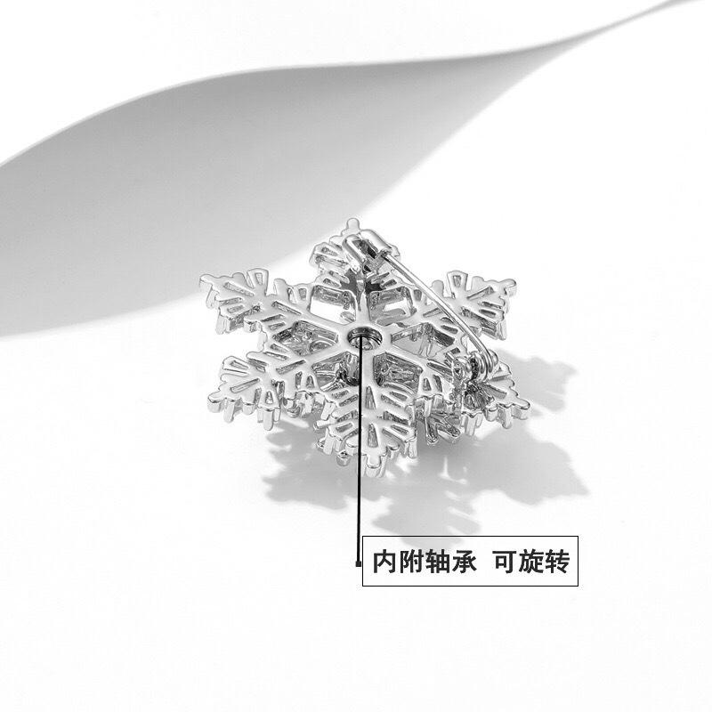 《真愛鍊Cherish 》可旋轉的造型胸針  用花瓣鋯石所製作精工作法  非常精緻大器 別針胸針-細節圖5