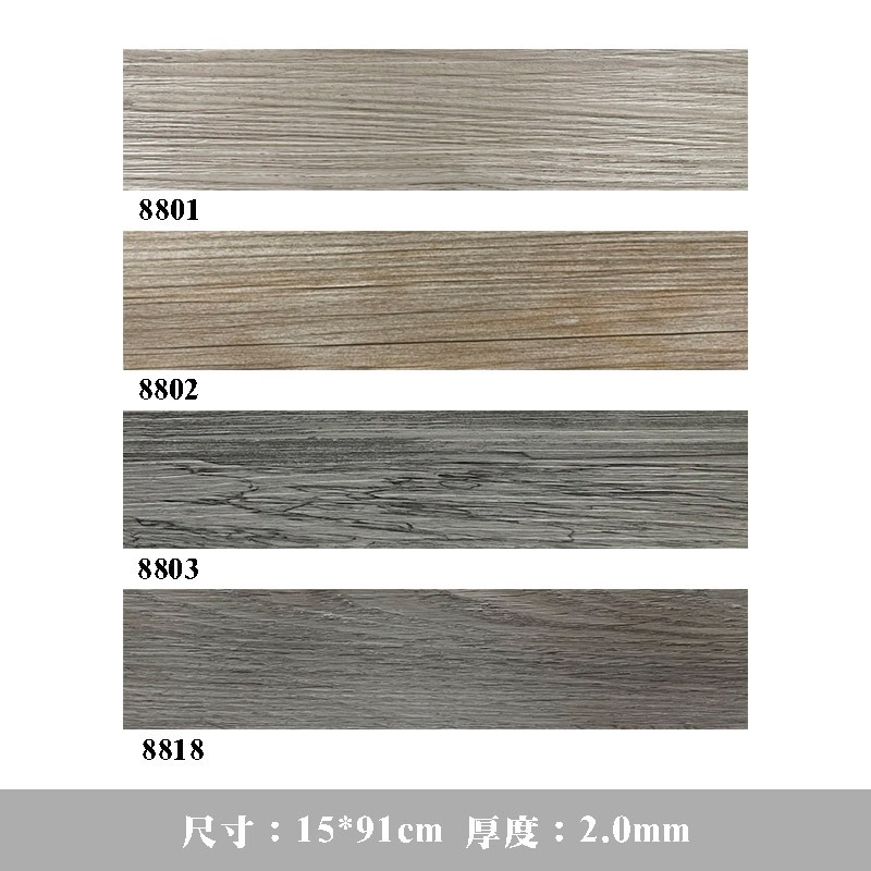 意大裝潢《促銷優惠，售完為止》台南現貨 超優質 木紋塑膠地板 防焰PVC地板 2.0mm 台南市可自取 (0005)-細節圖2