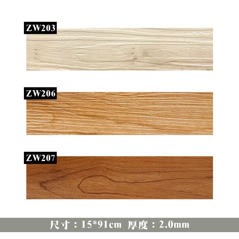 【意大裝潢】仿真木紋 台南塑膠地板 防焰PVC塑膠地板 DIY 台南市可自取 (0007)-細節圖3