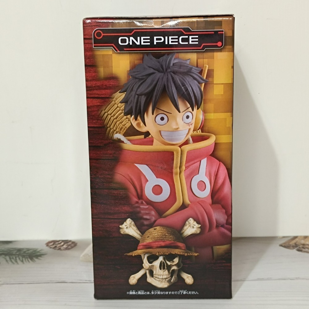 正版 BANPRESTO 萬普 日版 金證 ONE PIECE 海賊王 航海王 蛋頭島篇 DXF 蒙其 D 魯夫 公仔-細節圖3