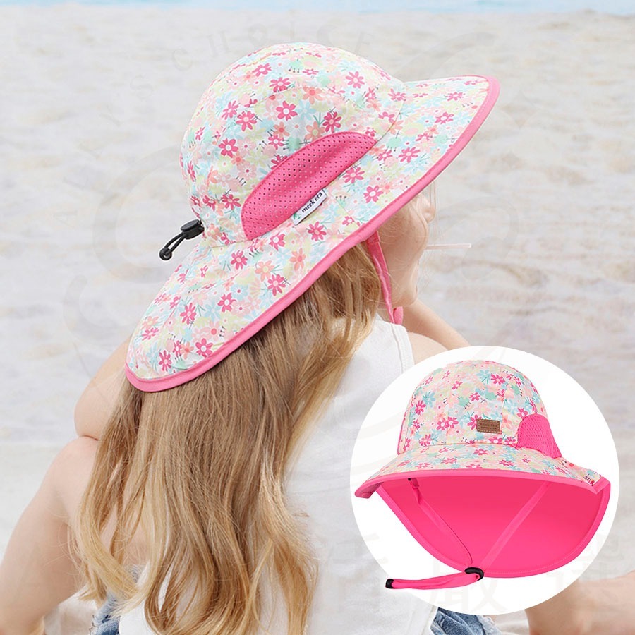 【超透氣網眼不悶熱】兒童防曬帽 防曬帽 兒童遮陽帽 兒童防曬帽-藍鯊魚-漁夫款 兒童漁夫帽 幼兒遮陽帽 兒童帽子夏天-規格圖9