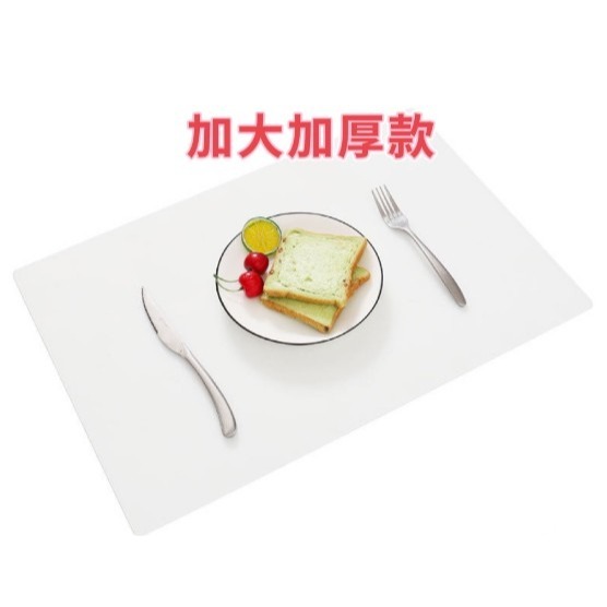 【SGS食品級原料】矽膠餐墊 餐墊 矽膠隔熱墊 矽膠餐墊-米灰加厚120g 隔熱餐墊 防水餐墊 矽膠桌墊 隔熱餐桌墊-規格圖9