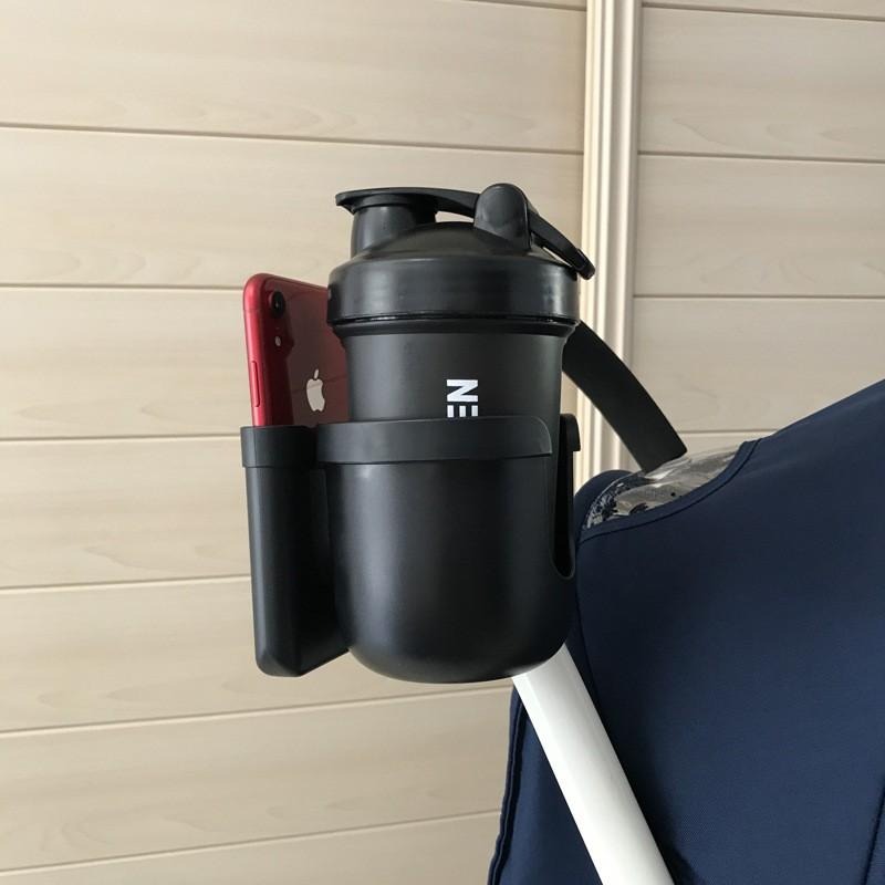 【㊣穩固不倒不滑落】推車杯架 嬰兒車杯架 嬰兒推車杯架 推車杯架可放手機 嬰兒推車配件【台灣賣家】【AC生活嚴選】-細節圖7