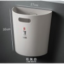 壁掛垃圾桶-石灰白
