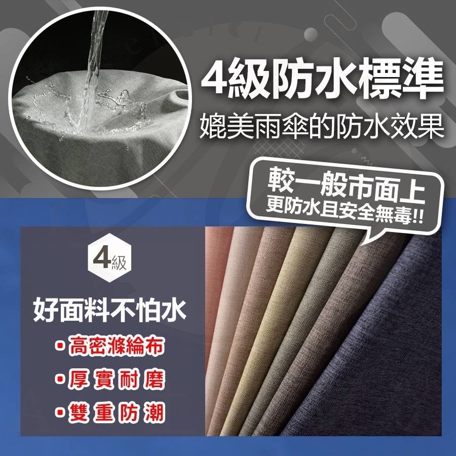 【本月超便宜】浴簾加厚防水防黴 浴簾 防水浴簾 浴簾-仿亞麻升級款-奶茶摩卡防水簾 窗簾浴簾 浴室拉簾 遮光 防霉大孔-細節圖3