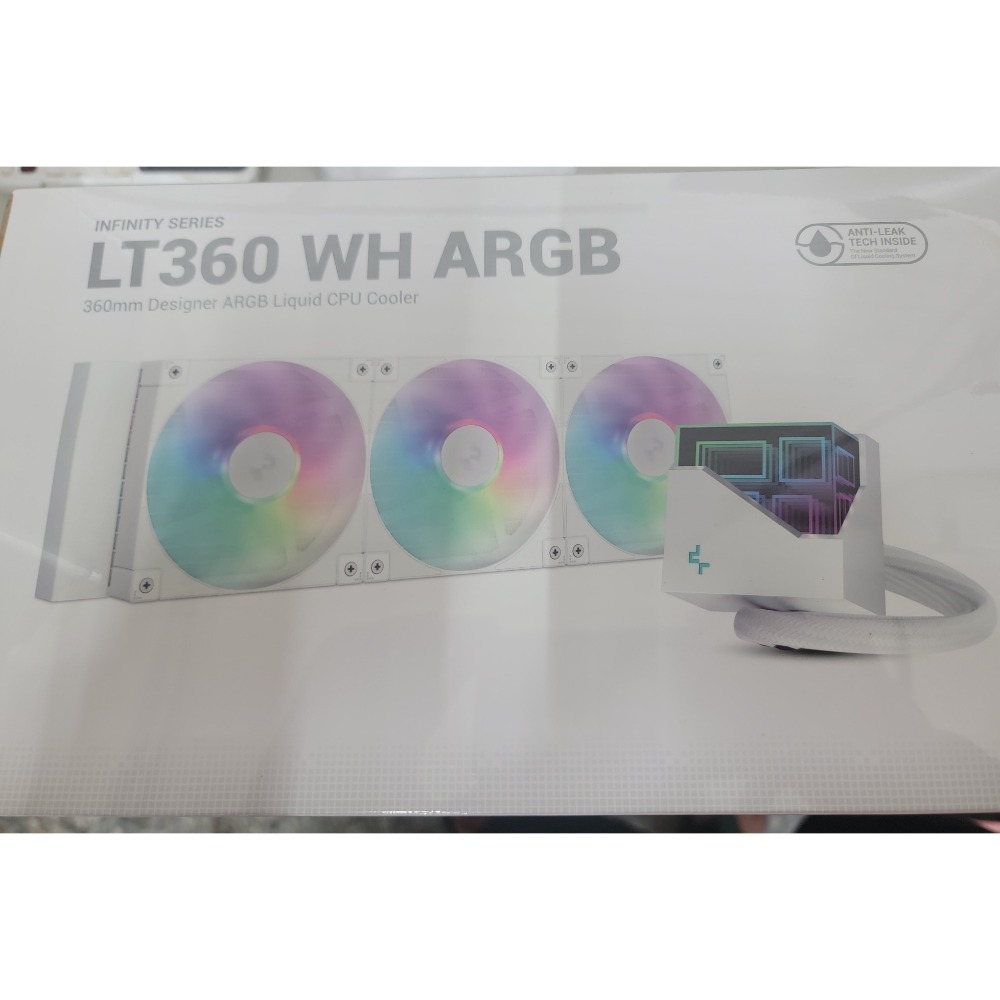 Deepcool lt360 wh白色 360水冷-細節圖2
