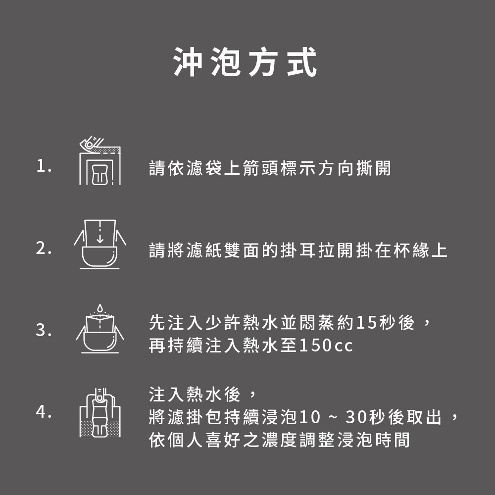 【HWC 黑沃咖啡】單品系列-濾掛咖啡10gX10包/盒(衣索比亞 西達摩 夏日甜橙)-細節圖3