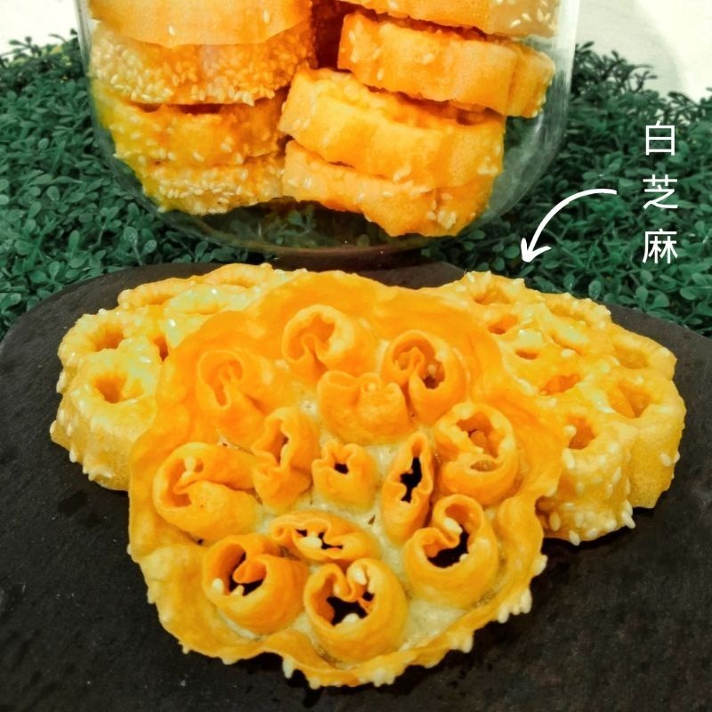 馬來西亞純手工新年餅乾「蜂窩餅」🐝40片「2片獨立包裝」 新年/送禮/餅乾/手工餅乾/馬來西亞/蜂窩餅/零食/蜂巢餅-細節圖6