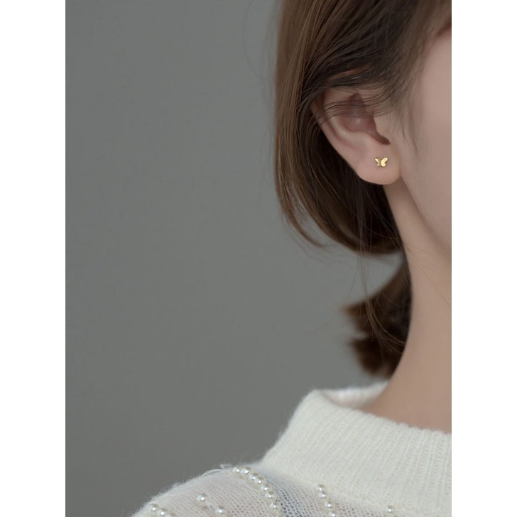 【簡約耳環五件組】韓國耳環 百搭耳環 一週耳環 純銀耳環 一字耳環 耳蝸耳環 小鑽耳環 單邊耳環 防過敏耳環 迷你耳環-細節圖6