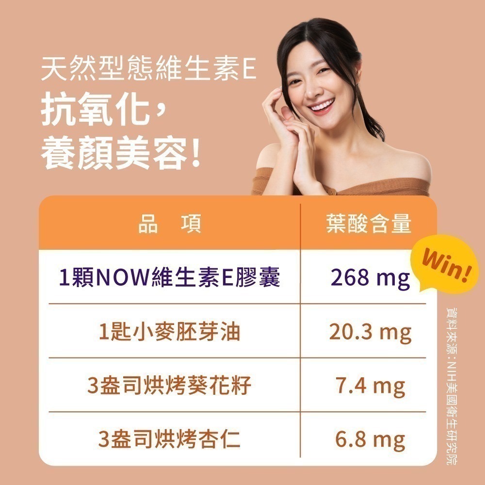 now 維生素E膠囊1瓶(100顆)-細節圖5