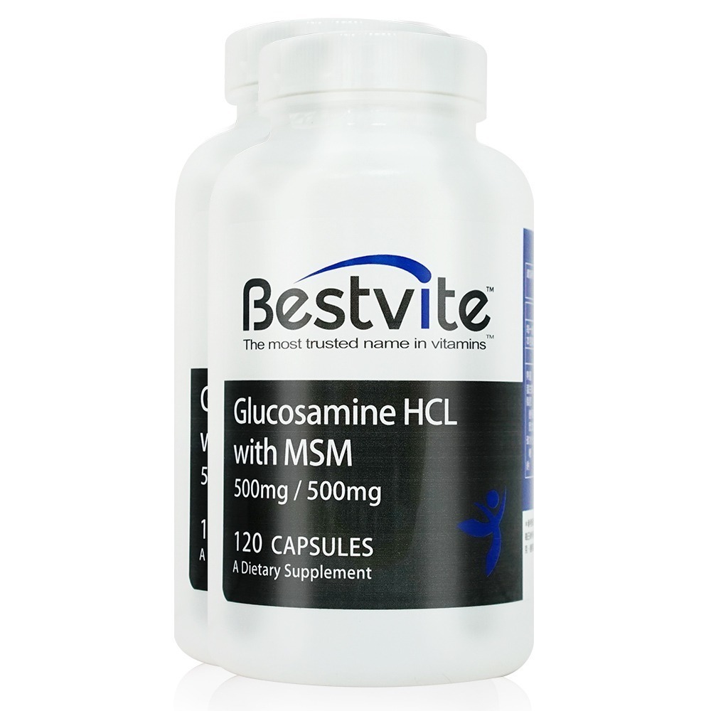 【美國Bestvite】必賜力葡萄糖胺+MSM膠囊(120顆/瓶)-規格圖9