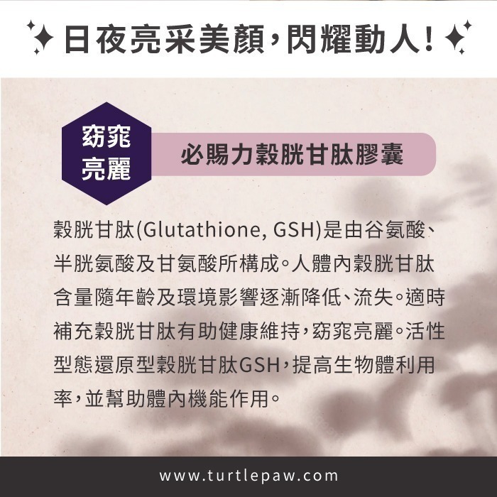 【Bestvite】必賜力穀胱甘肽膠囊1瓶(60顆)-細節圖5