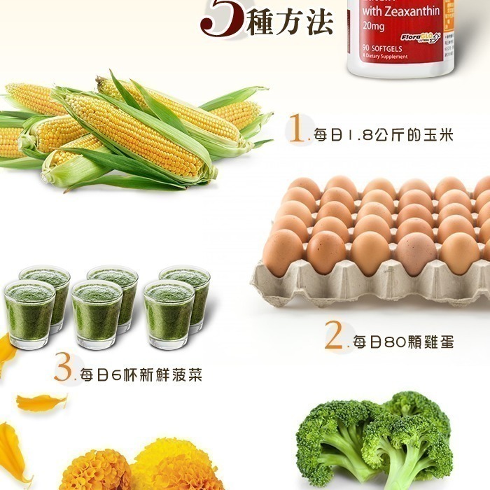【Bestvite】必賜力專利型葉黃素膠囊1瓶(90顆) [FloraGLO專利葉黃素]-細節圖4