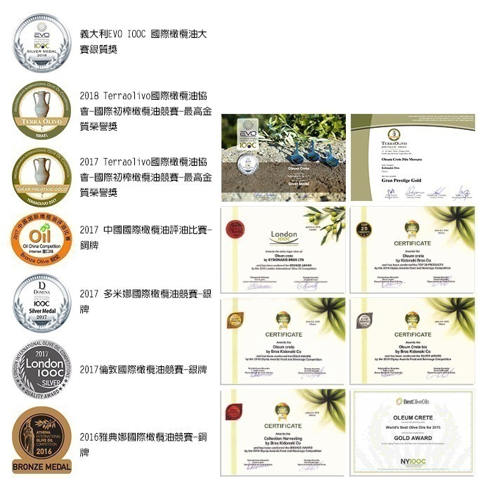 [買1送1] 即期品【Oleum Crete】奧莉恩頂級初榨橄欖油1瓶(750毫升) 第一道冷壓初榨/希臘原瓶原裝-細節圖8