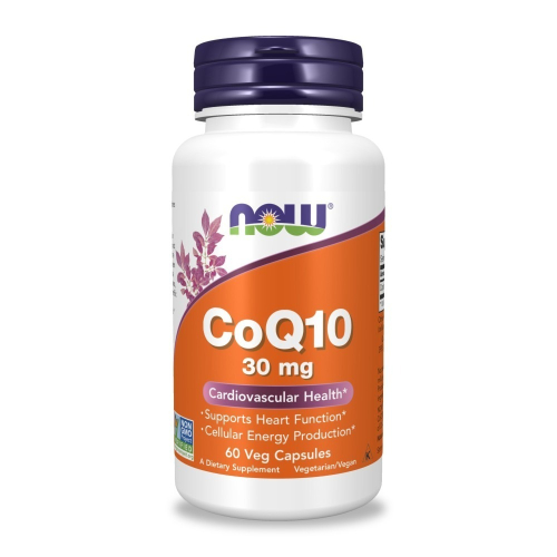 now CoQ10輔酵素Q10(輔酶Q10)膠囊(60顆/瓶)